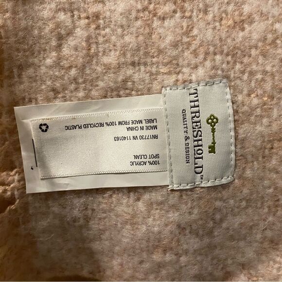 Threshold  Fringed Throw Blanket - Picture 2 of 5